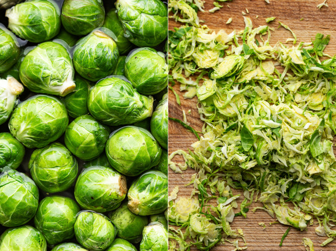 Brussels Sprouts Caesar Salad