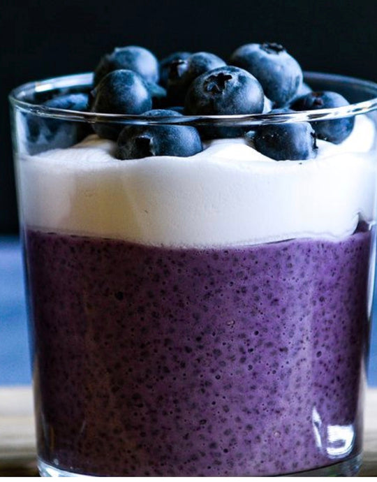 Blueberry Lemon Pudding